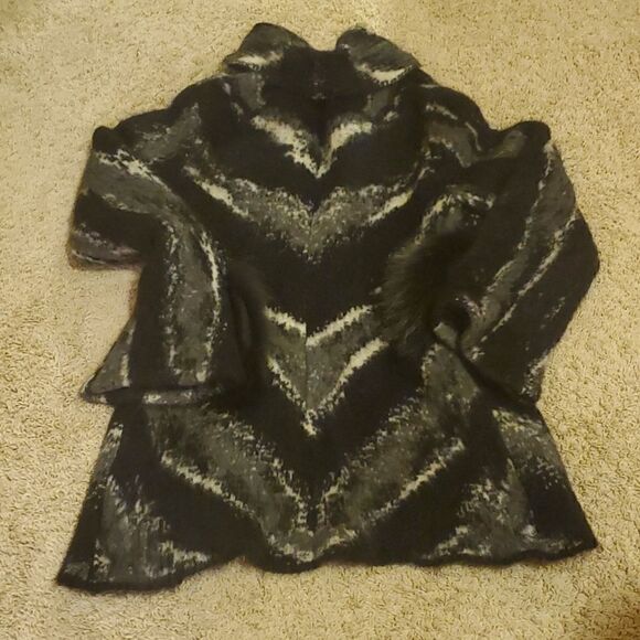 ROBERTA SCARPA Wool Jacket - Size Large - Picture 2 of 10